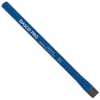 DASCO PRO 406-0 Cold Chisel, 5/8 in Tip, 6-3/4 in OAL, HCS Blade