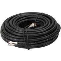 CABLE COAX RG6/F CONN 50FT BLK