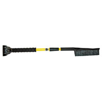 SubZero 13059 Ice Chisel Telescopic Snow Brush, 42 in OAL, Steel Handle