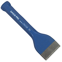 DASCO PRO 333-0 Mason Chisel, 1-3/4 in W Blade, 7-1/2 in OAL, HCS Blade