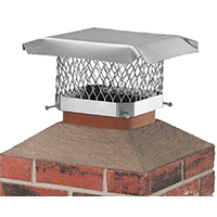 SCSS1313 13X13 SS CHIMNEY CAP