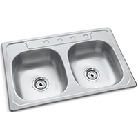 STE-14633-A-NA KITCHEN SINK DBL