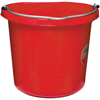 Bucket Flat-sided Red 20qt