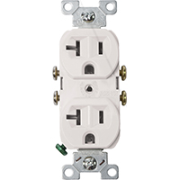 COO-877W-BOX DUPLEX RECEPTACLE