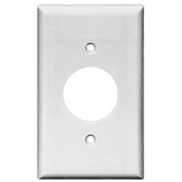 Eaton Wiring Devices 2131W-BOX Standard-Size Single Receptacle Wallplate,