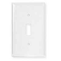 2134W-BOX WHT SWITCH PLATE 1G