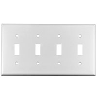 COO-2154W-BOX WALL PLATE 4 GANG