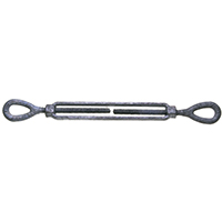 TURNBUCKLE EYE/EYE 1/2X9 GALV