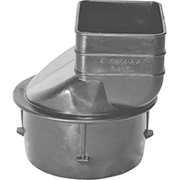 Downspout Adapter 4"X4.25"X3"