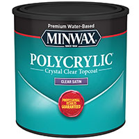 Minwax 1/2pt Polycrylic Satin