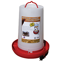 POULTRY FOUNT HEATED 3 GALLON