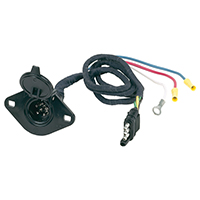 47155 4WIRE FLAT TO 6RND ADPTR