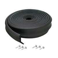 WEATHERSTRIP GARAGE DR 9FT BLK