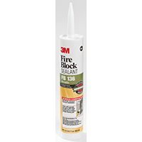 GRAY FIRE BLOCK SEALANT 10.1OZ