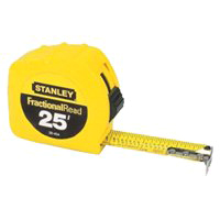 STA-30-454 MEASURING TAPE 25' ST