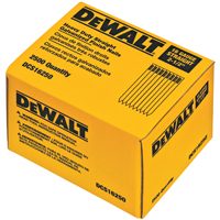 DeWALT DCS16250 Finish Nail, 2-1/2 in L, 16, Galvanized