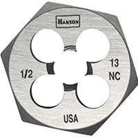 DIE HEXAGON 5/8IN-11NC STEEL