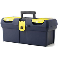 TOOL BOX 16IN W/PLASTIC LATCH