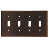 SWITCH PLATE 4-GANG 2154-B