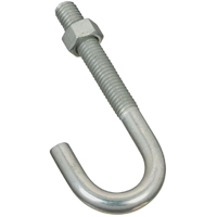 NAT-N232942 BOLT J-HOOK 3/8X3-3/