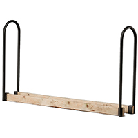 RACK LOG KIT ADJ 13X42IN BLK