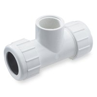 TEE PVC COMP 3/4IPS THREAD