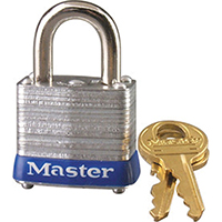 7D STL 4PIN TMBLR PADLOCK1-1/8