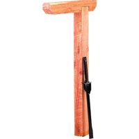 CEDAR POST W/STEEL ANCHOR