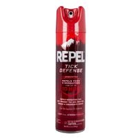 REPEL 94138 Insect Repellent, 6.5 oz Aerosol Can, Liquid, Light Yellow/Water