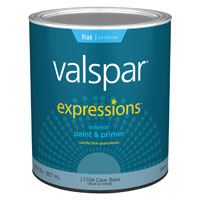 PAINT EXP EXT FLAT CLEAR QT