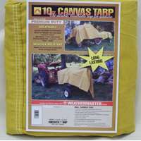 TARP 12X36 CANVAS TARP