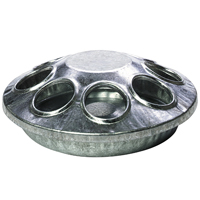 9808 GALVANIZED POULTRY FEEDER