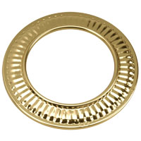 6-GOLD STOVE PIPE COLLAR 6"