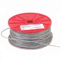 Campbell 7000827 Aircraft Cable, 1/4 in Dia, 250 ft L, 1400 lb Working Load,
