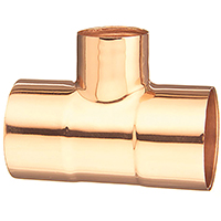 TEE COPPER WROT 1-1/4X1-1/4X1