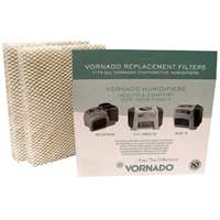 VORNADO MD1-0002 Wick Filter, 9-1/2 in L, 7-1/4 in W, White, For: Evap3,
