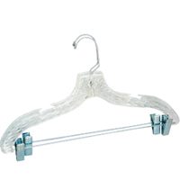 Merrick Suit Hanger, Plastic, Clear