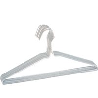 SLEEVED HANGER, WHITE