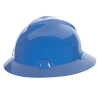 HAT SFTY FULL BRIM BLUE