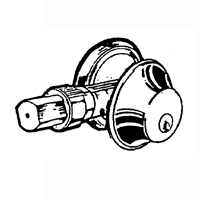 DEADBOLT BRASS FINISH