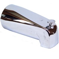 TUB SPOUT PLASTIC W/DIVERTER