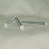 SCREW ROSETTE WHITE 100 BAG