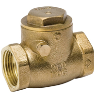 CHECK VALVE BRASS 1/2IPS