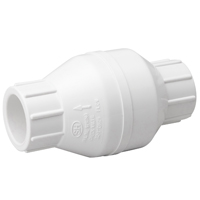 CHECK VALVE PVC 1IN SLIP