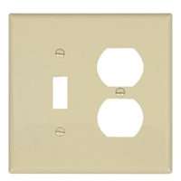 WALL PLATE 2G TGL/DUPL MID IV