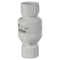 PVC CHECK VALVE 1 FXF 200PSI