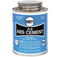 HAR-18510 08OZ A6 ABS CEMENT BLA