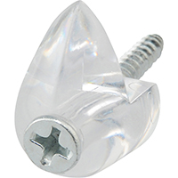 CLEAR MIRROR CLIP SET 20LB 4PK