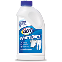 OUT White Brite Laundry Whitener, 30 oz, Bottle, Powder, White