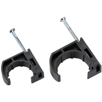 1"  HALF PIPE CLAMP W/NAIL